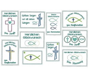 ITH Postkarten - Glückwunsch Taufe, Kommunion, Firmung, Konfirmation
